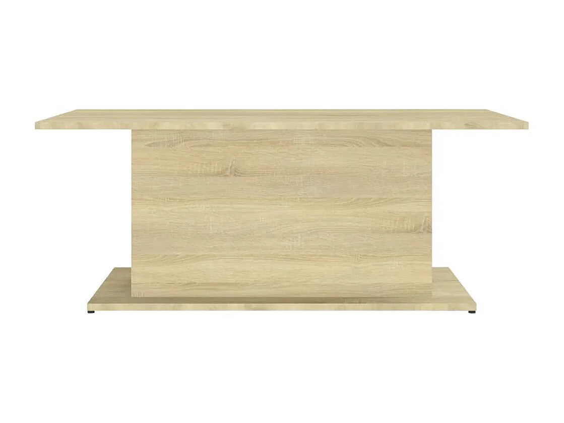 Mesa de centro madera de ingeniería roble Sonoma 102x55,5x40 cm