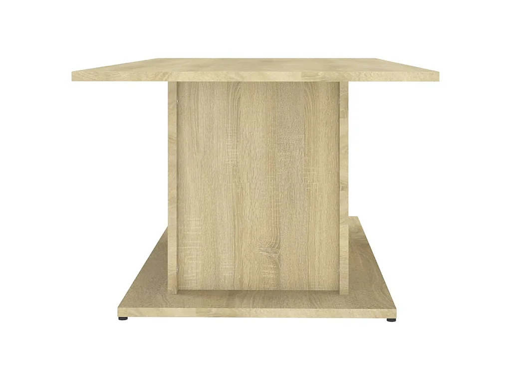Salontafel 102x55,5x40 cm bewerkt hout sonoma eikenkleurig