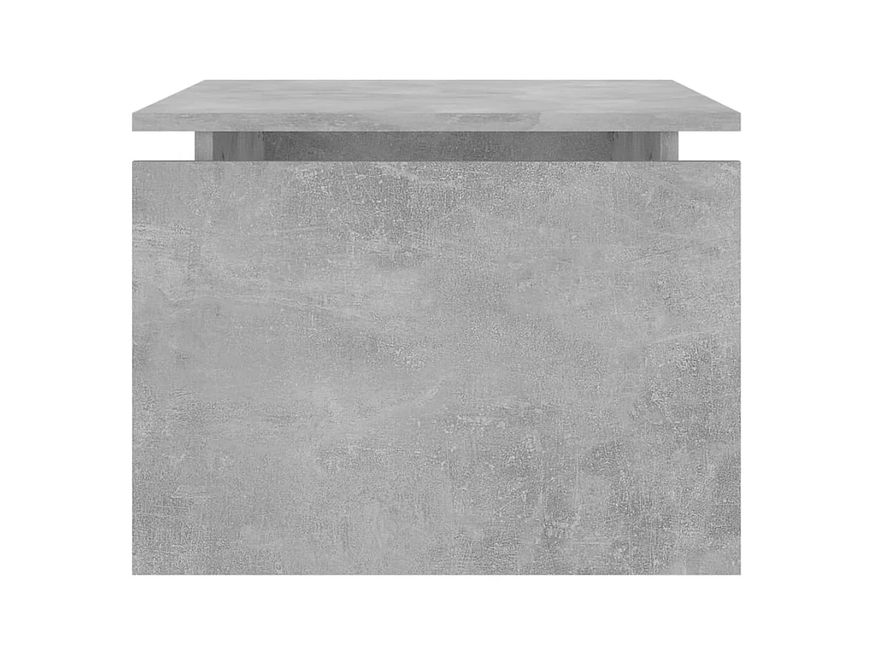 Couchtisch Betongrau 68x50x38 cm Holzwerkstoff