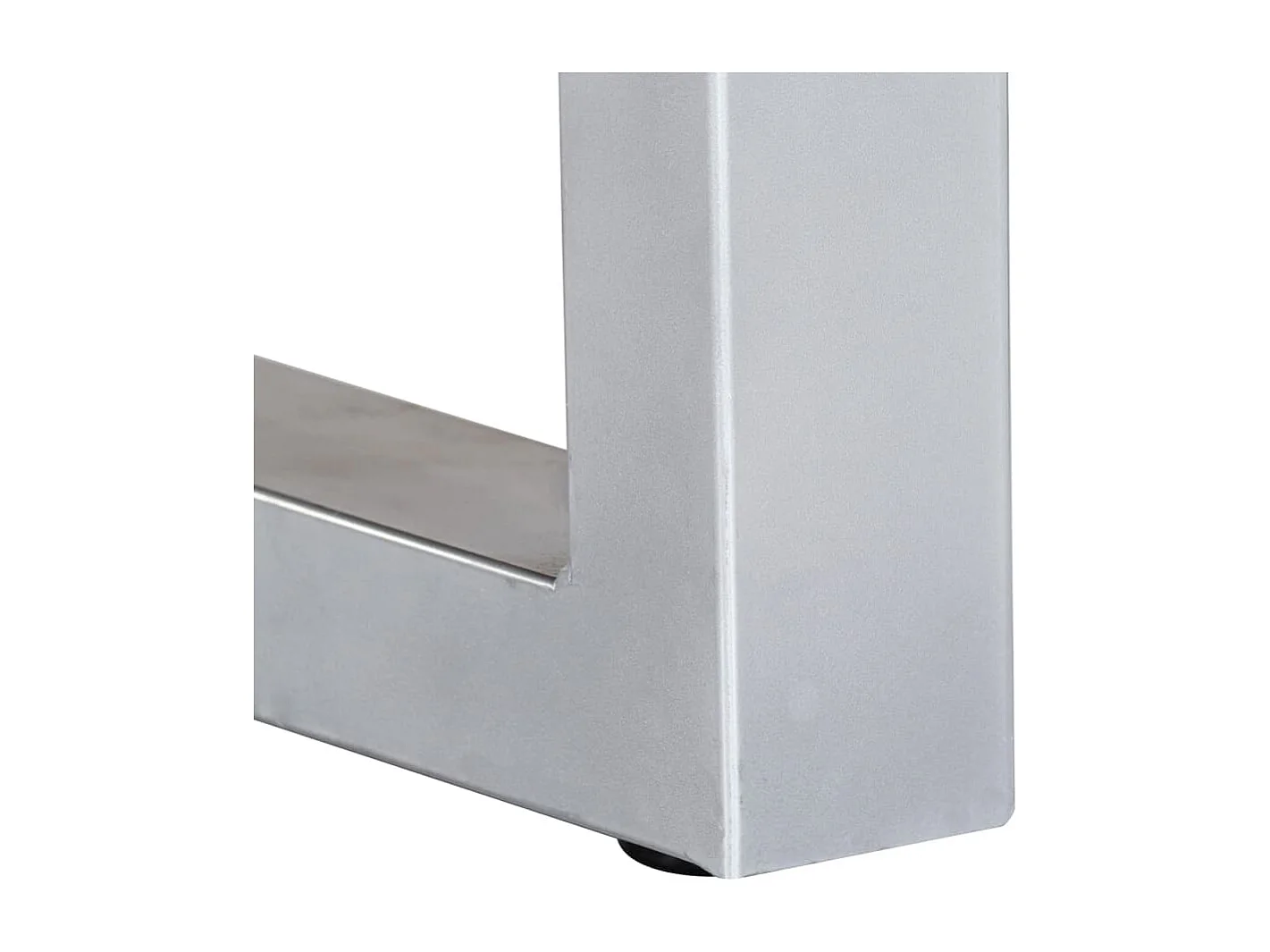 Mesa de centro com arestas vivas 60x60x40 cm acácia maciça