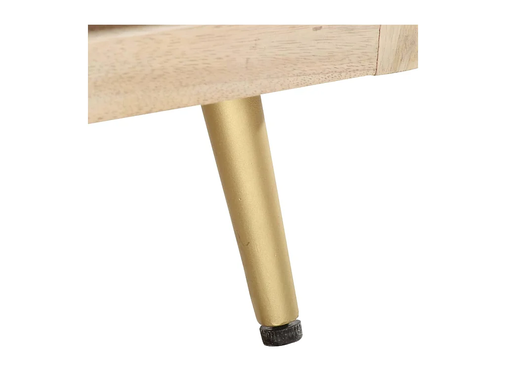 Salontafel 90x45x40 cm massief mangohout