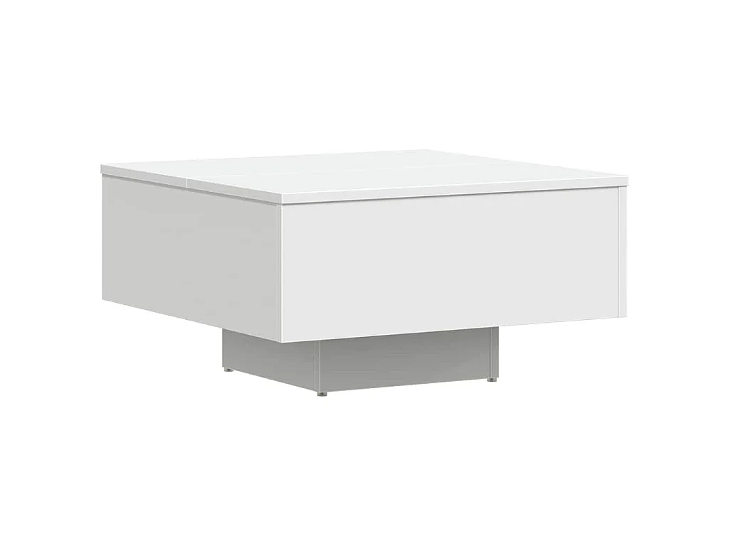 Mesa de centro 60x60x31,5 cm derivados de madeira branco