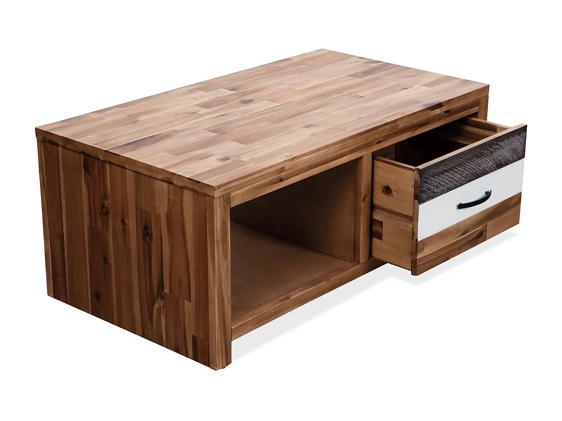 Salontafel 90x50x37,5 cm massief acaciahout