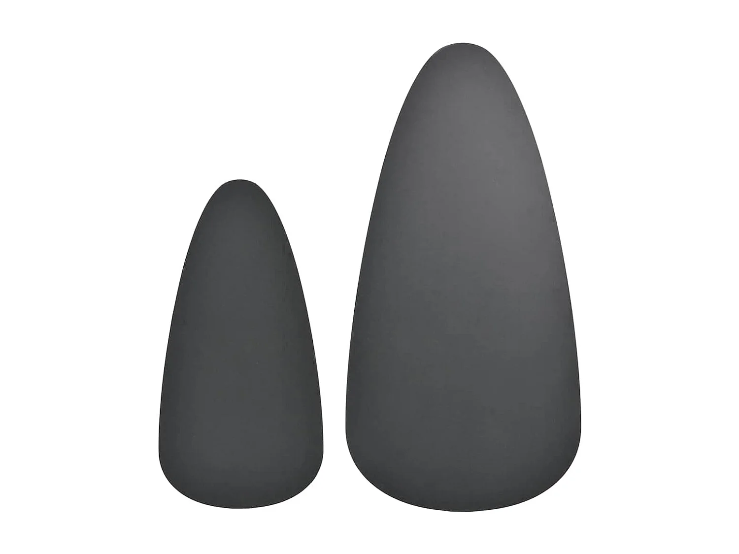 Ensemble de tables basses 2 pcs Bois de pin massif Noir