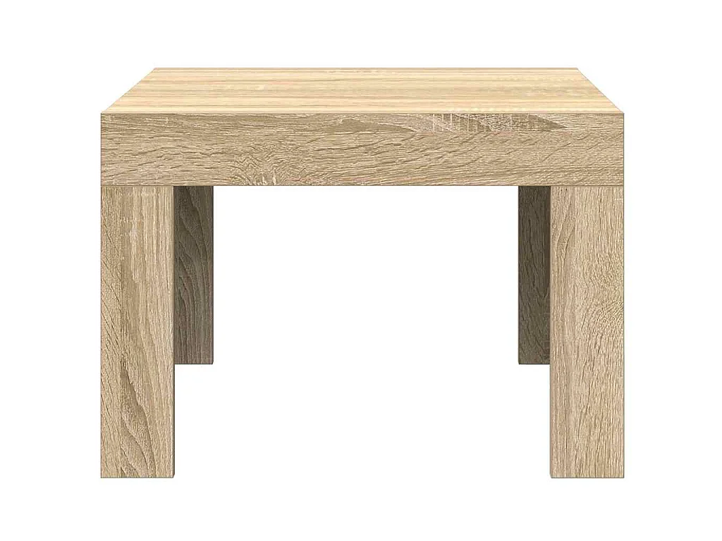 Mesa de centro 50x50x35 cm derivados de madeira carvalho sonoma
