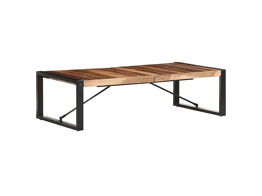 Salontafel 140x70x40 cm massief hout