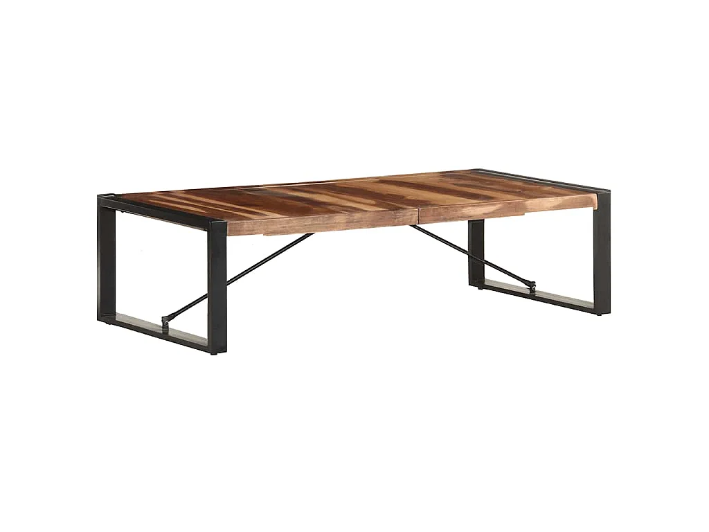 Salontafel 140x70x40 cm massief hout