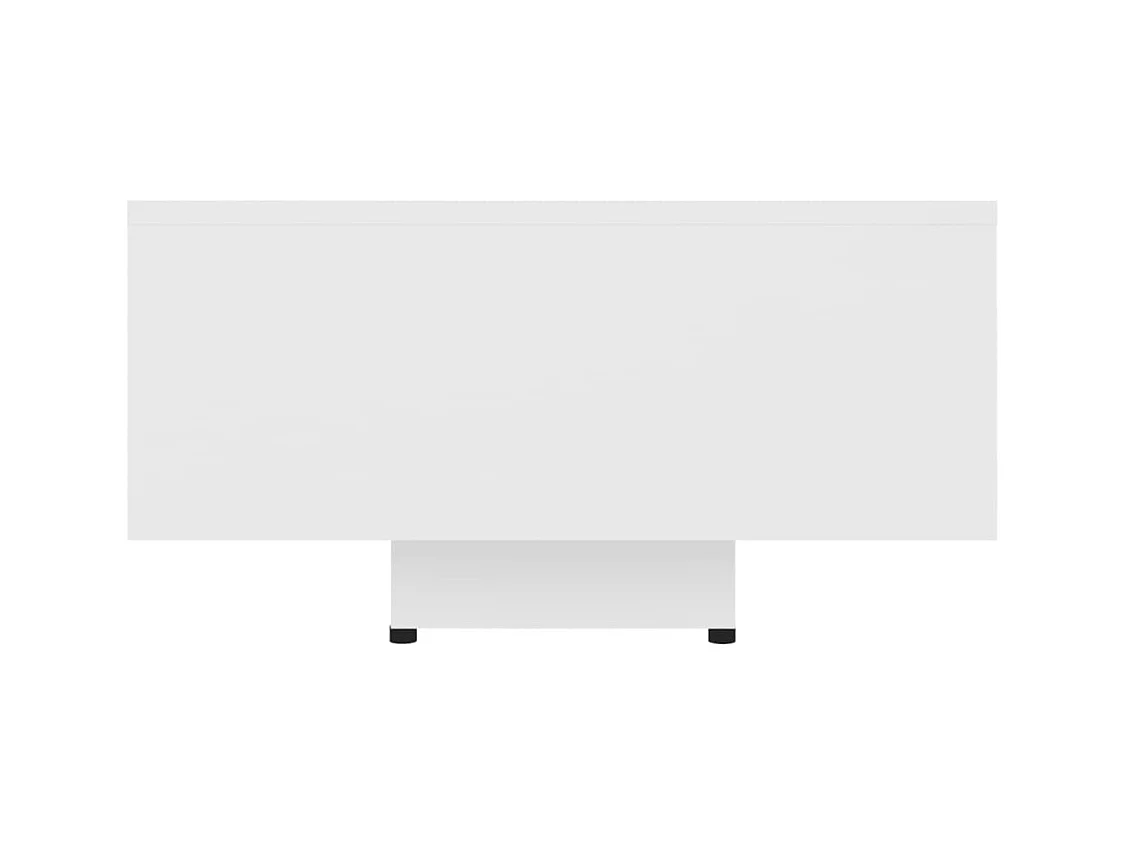 Salontafel 85x55x31 cm bewerkt hout wit