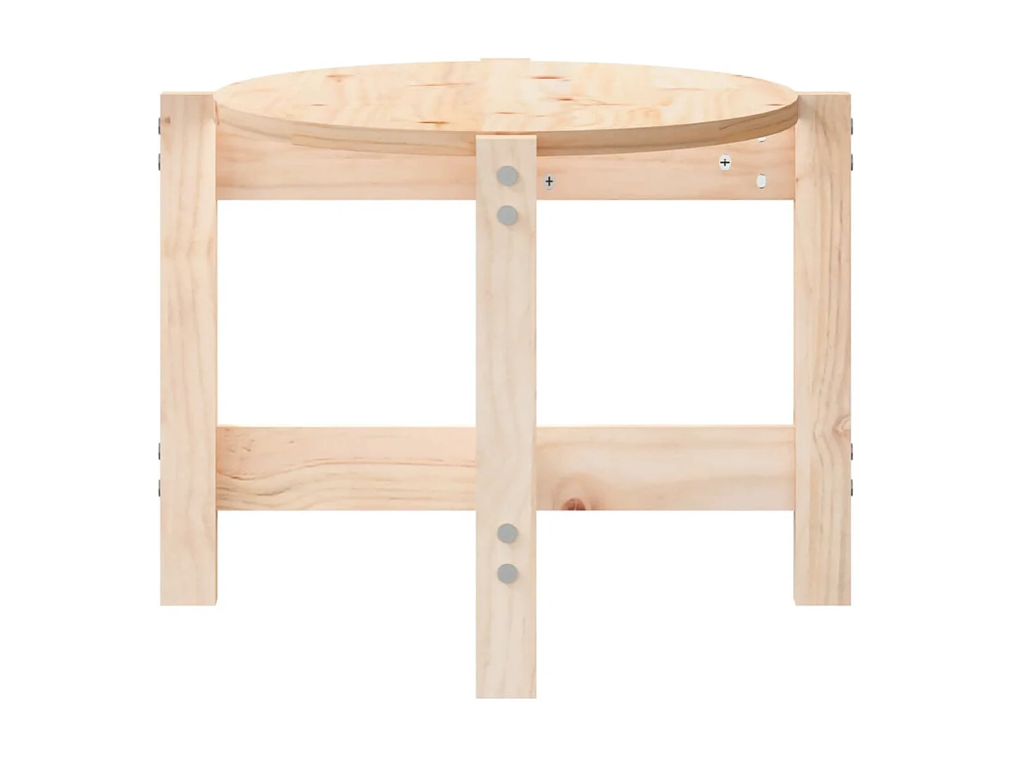 Couchtisch 87x48x35 cm Massivholz Kiefer