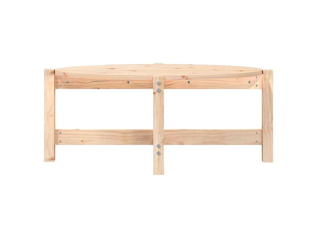 Salontafel 87x48x35 cm massief grenenhout