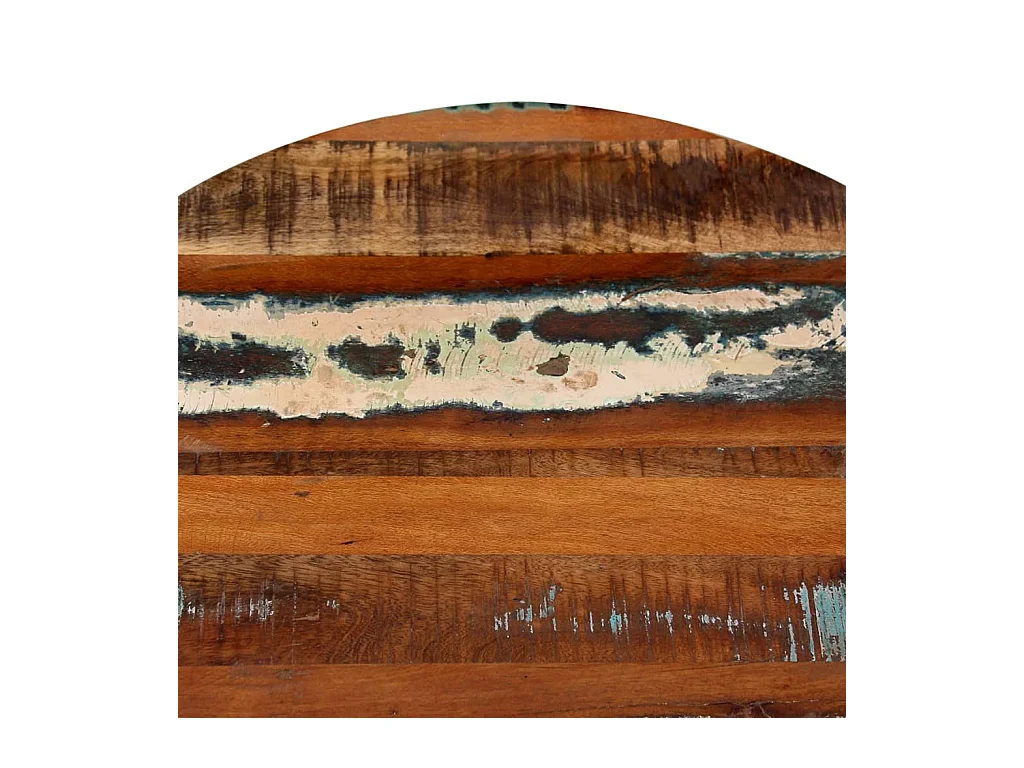 Tavolino da Salotto in Legno Massello di Recupero