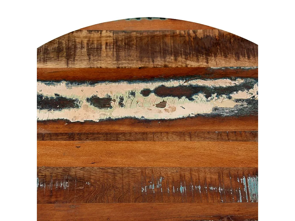 Tavolino da Salotto in Legno Massello di Recupero