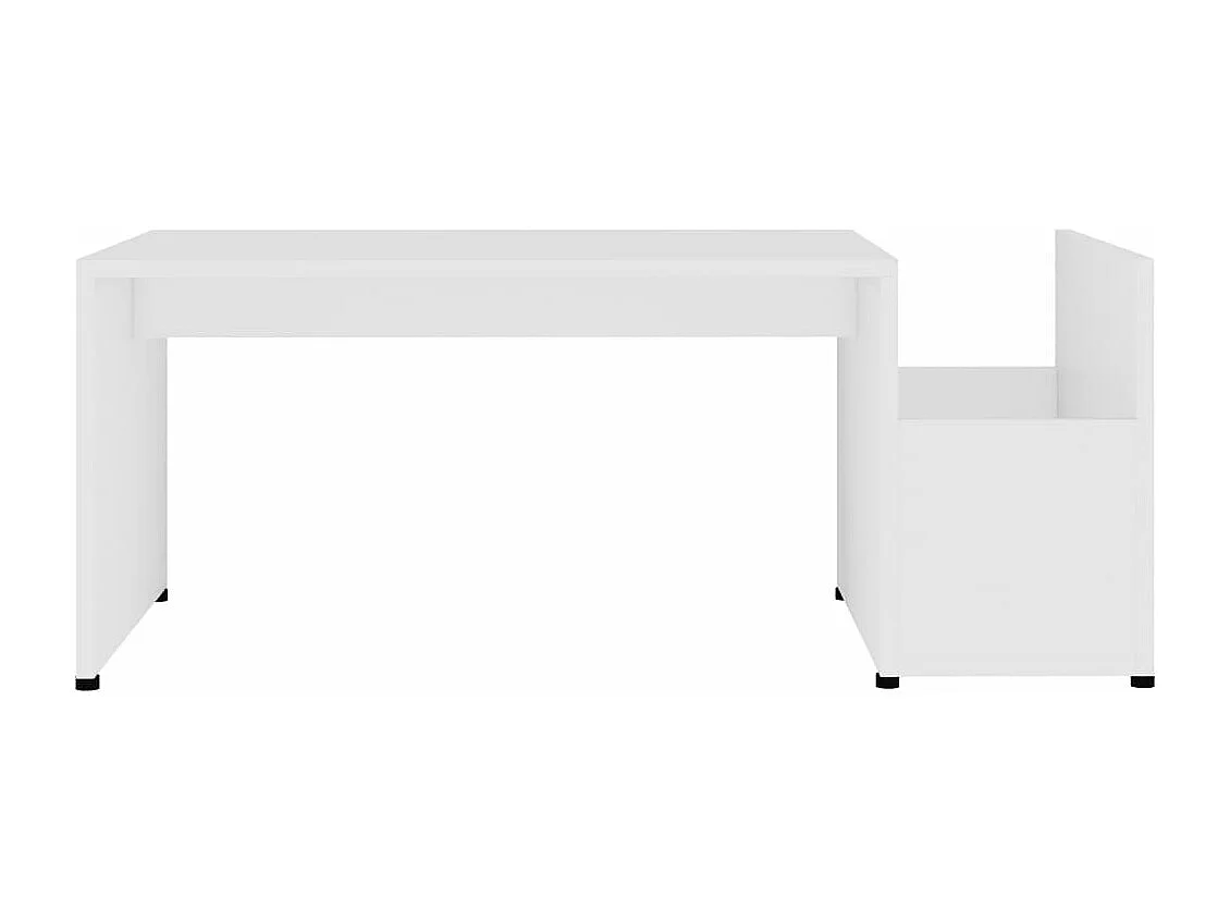 Mesa de centro 90x45x35 cm derivados de madeira branco