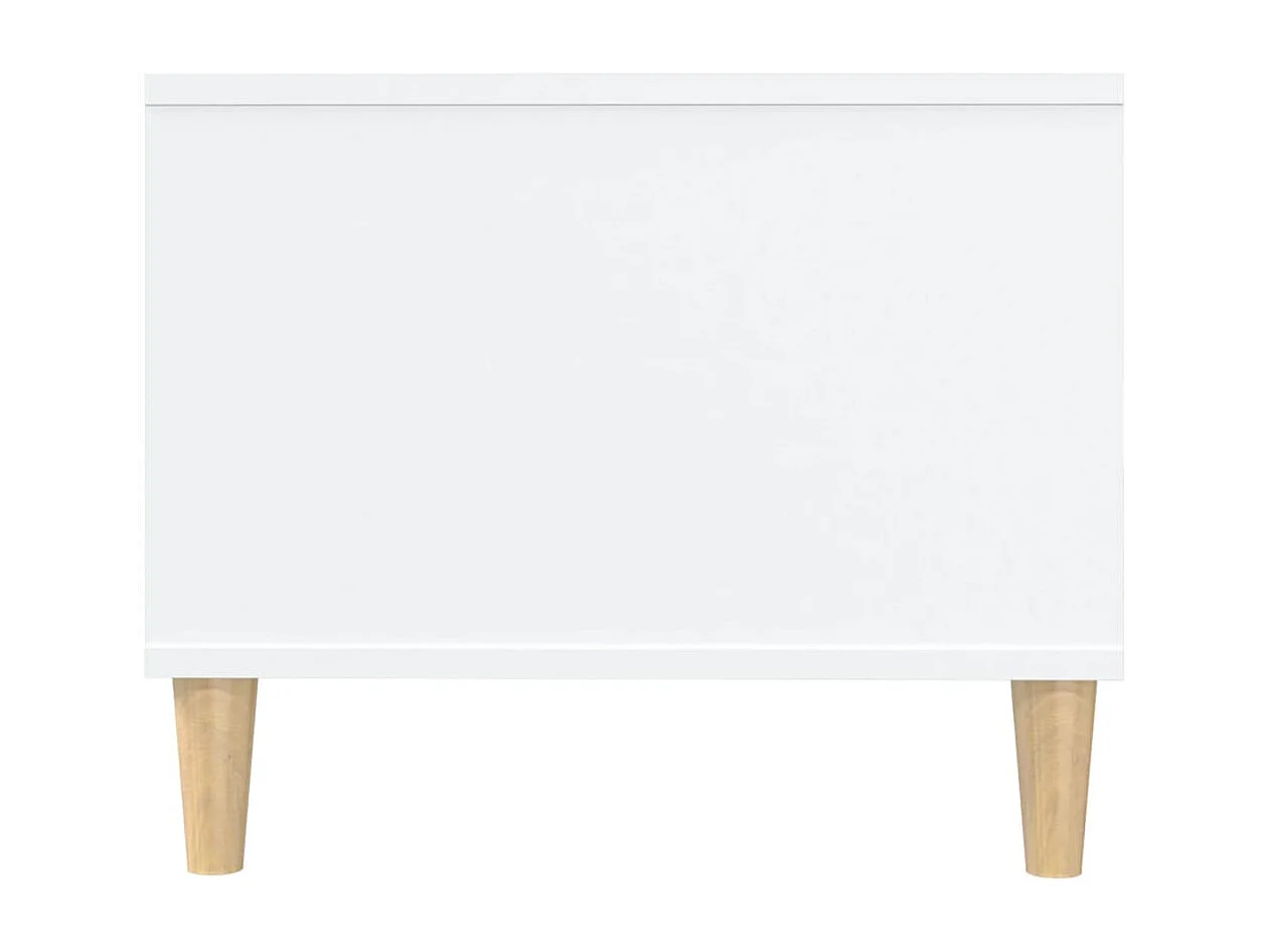 Salontafel 102x50x40 cm bewerkt hout wit