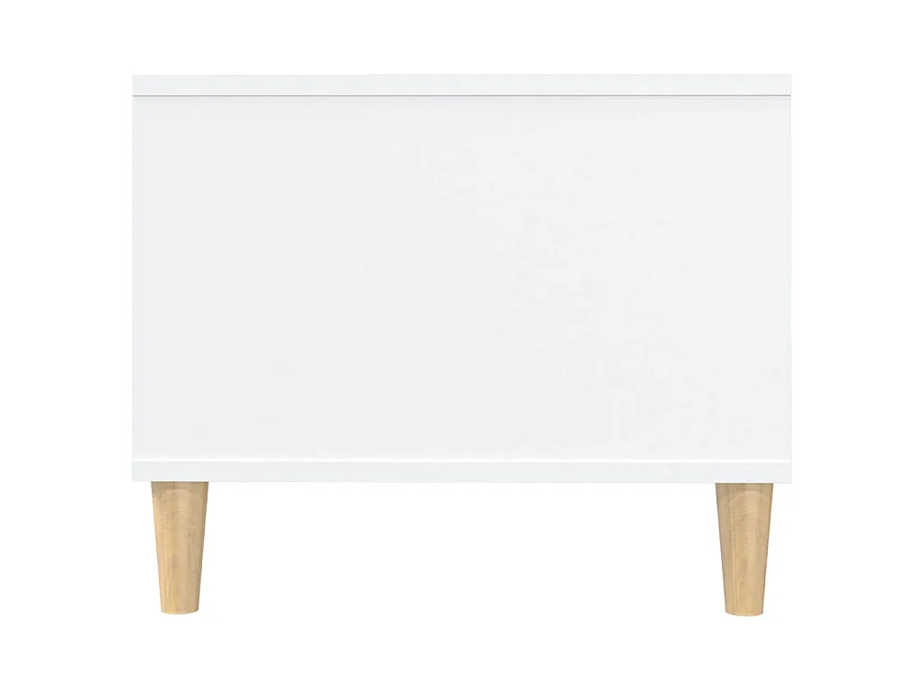 Salontafel 102x50x40 cm bewerkt hout wit