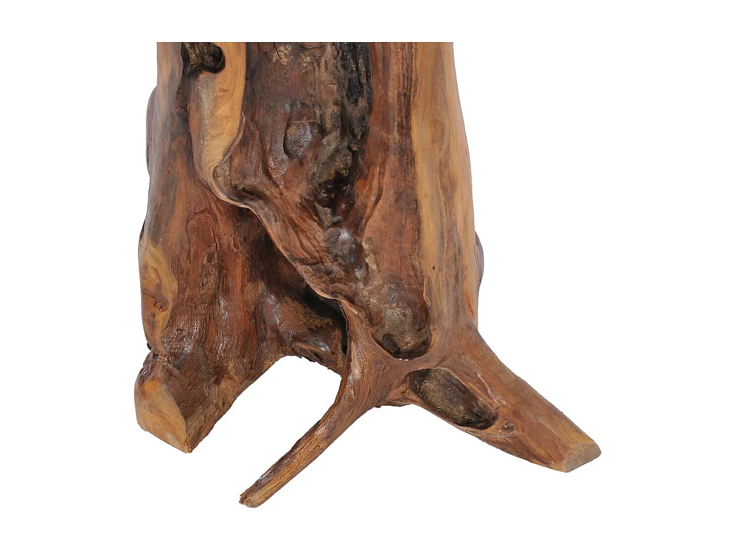 Couchtisch 40×40 cm Massivholz Teak