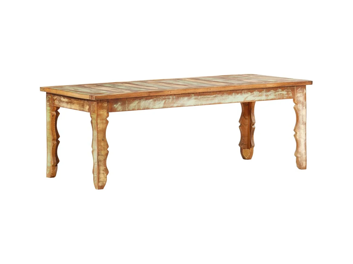 Table basse 110x50x40 cm Bois de récupération solide