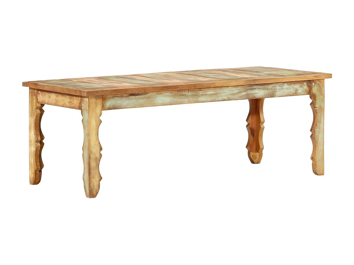 Table basse 110x50x40 cm Bois de récupération solide