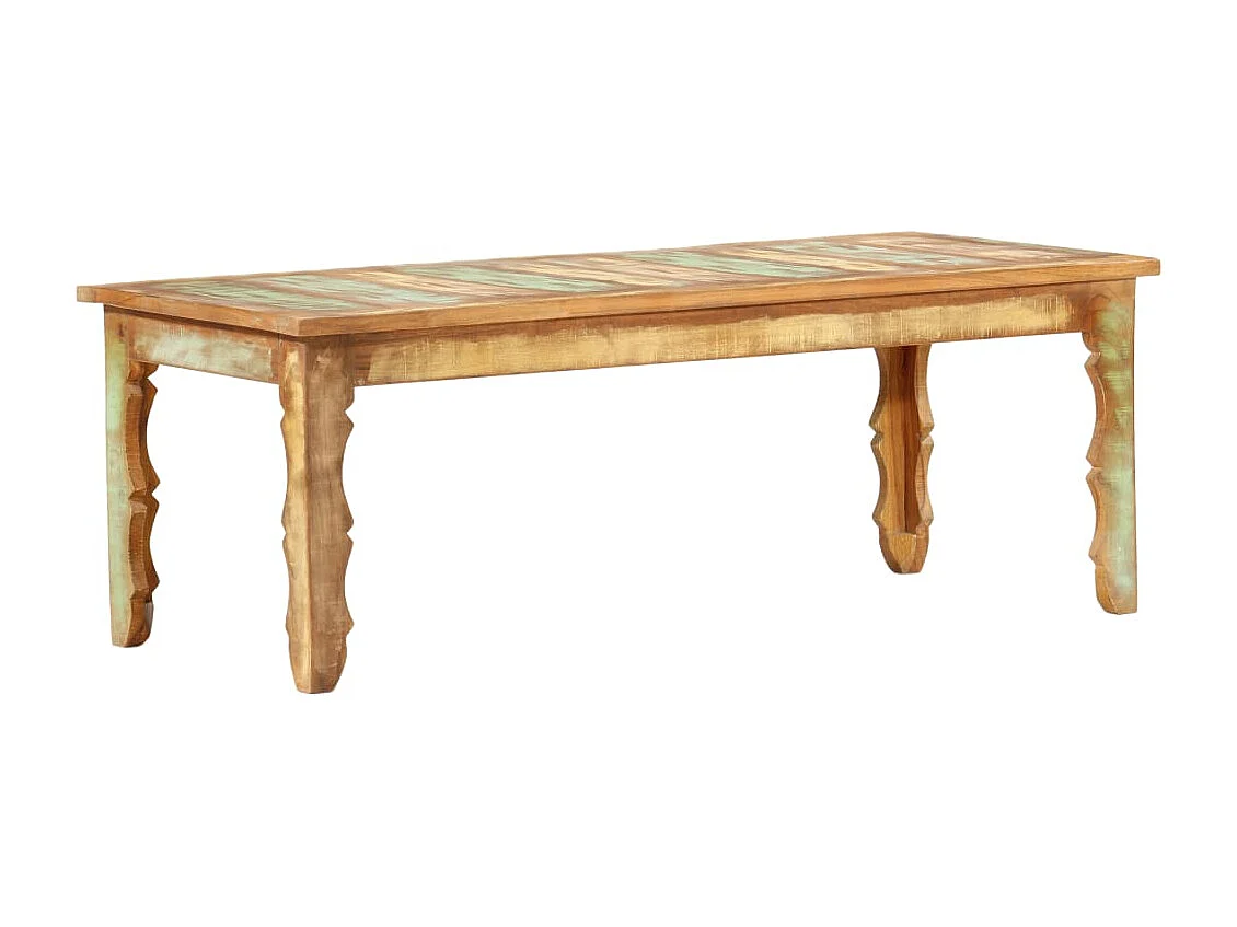 Table basse 110x50x40 cm Bois de récupération solide