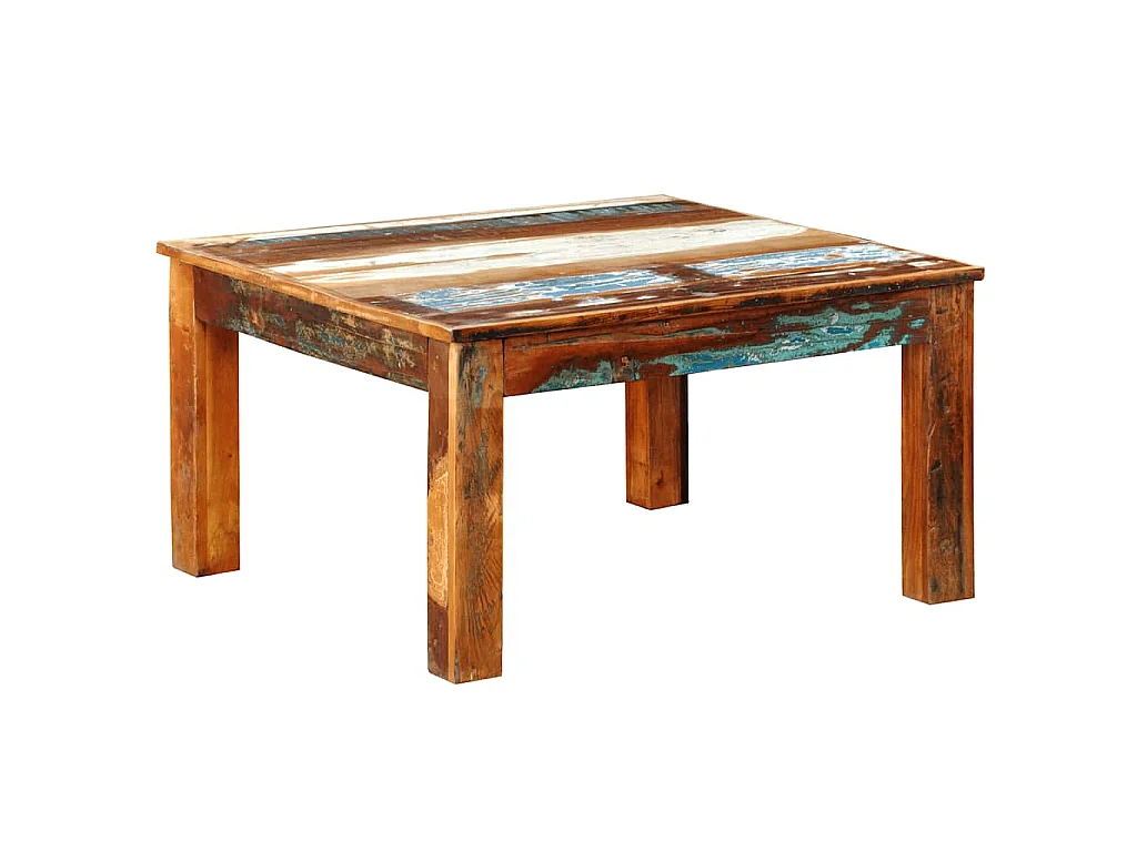 Table basse carrée Bois de récupération