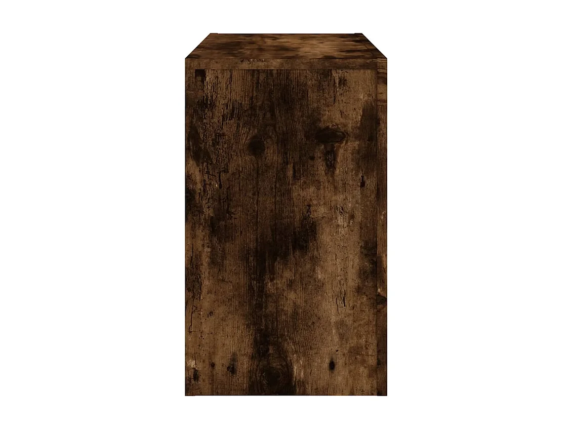 Tables basses gigognes 3 pcs Chêne fumé Bois d'ingénierie