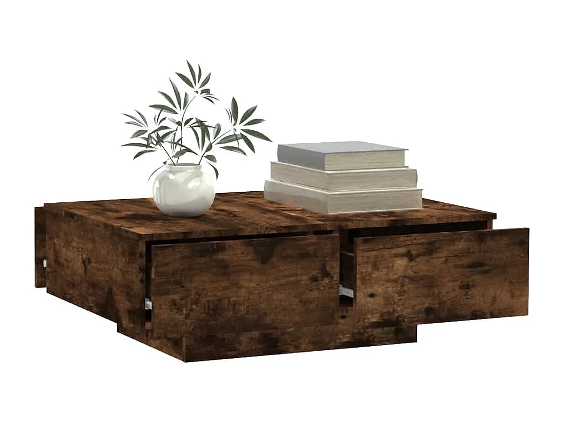 Couchtisch Räuchereiche 90x60x31 cm Holzwerkstoff