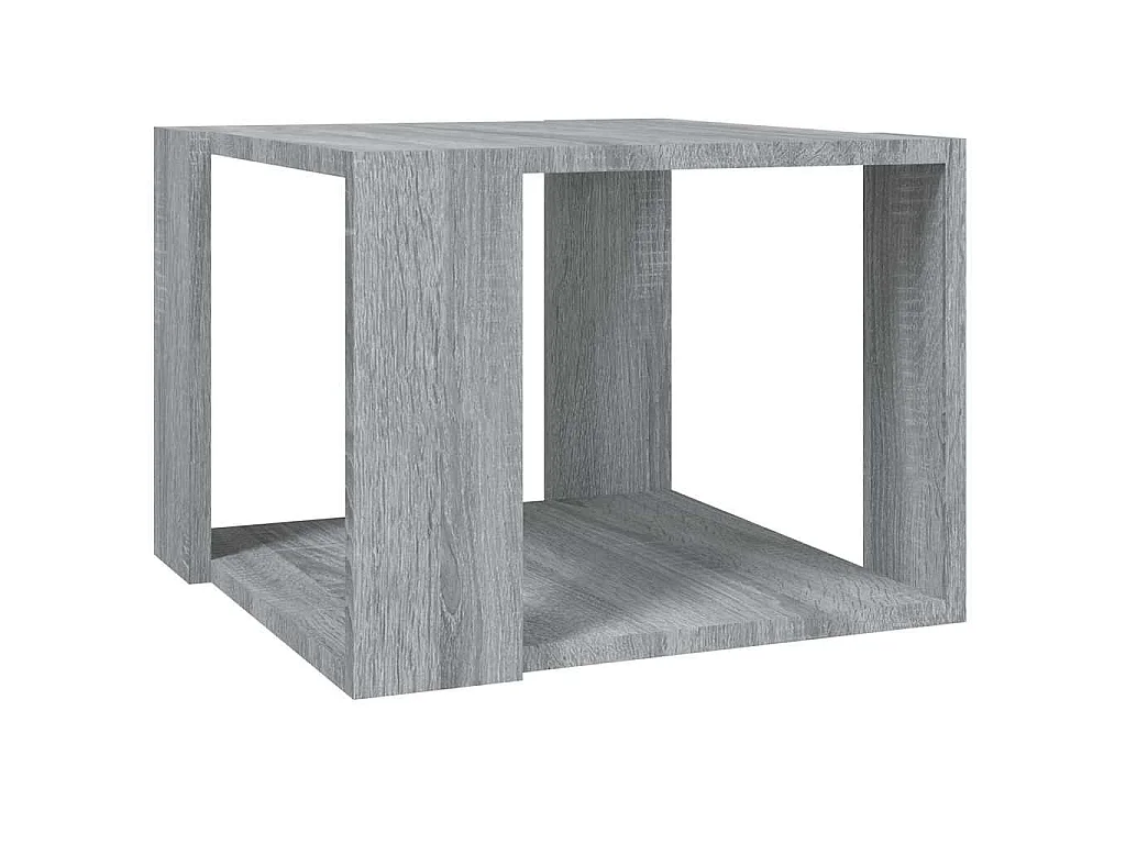Couchtisch Grau Sonoma 40x40x30 cm Holzwerkstoff