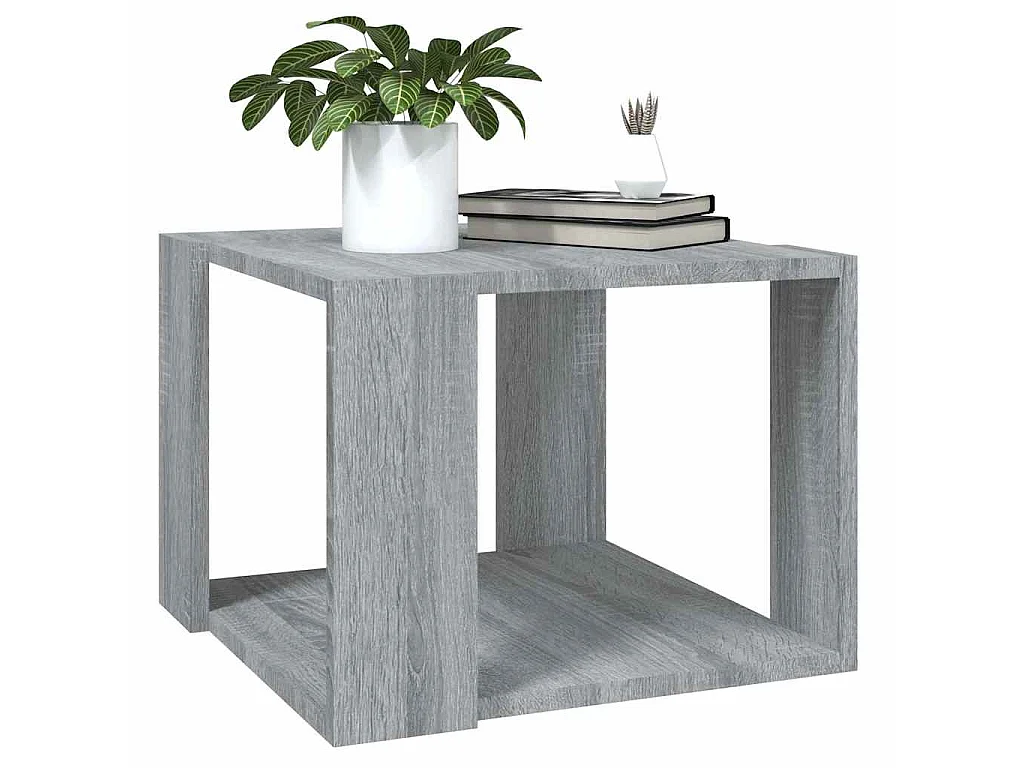 Couchtisch Grau Sonoma 40x40x30 cm Holzwerkstoff