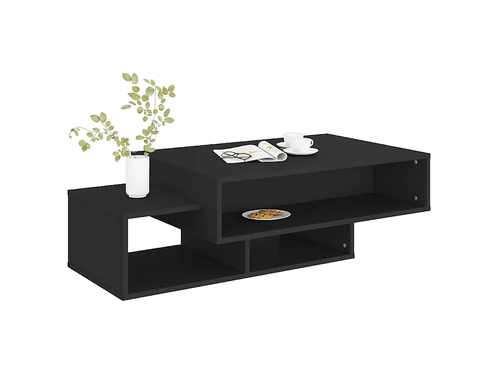 Mesa de centro 105x55x32 cm derivados de madeira preto
