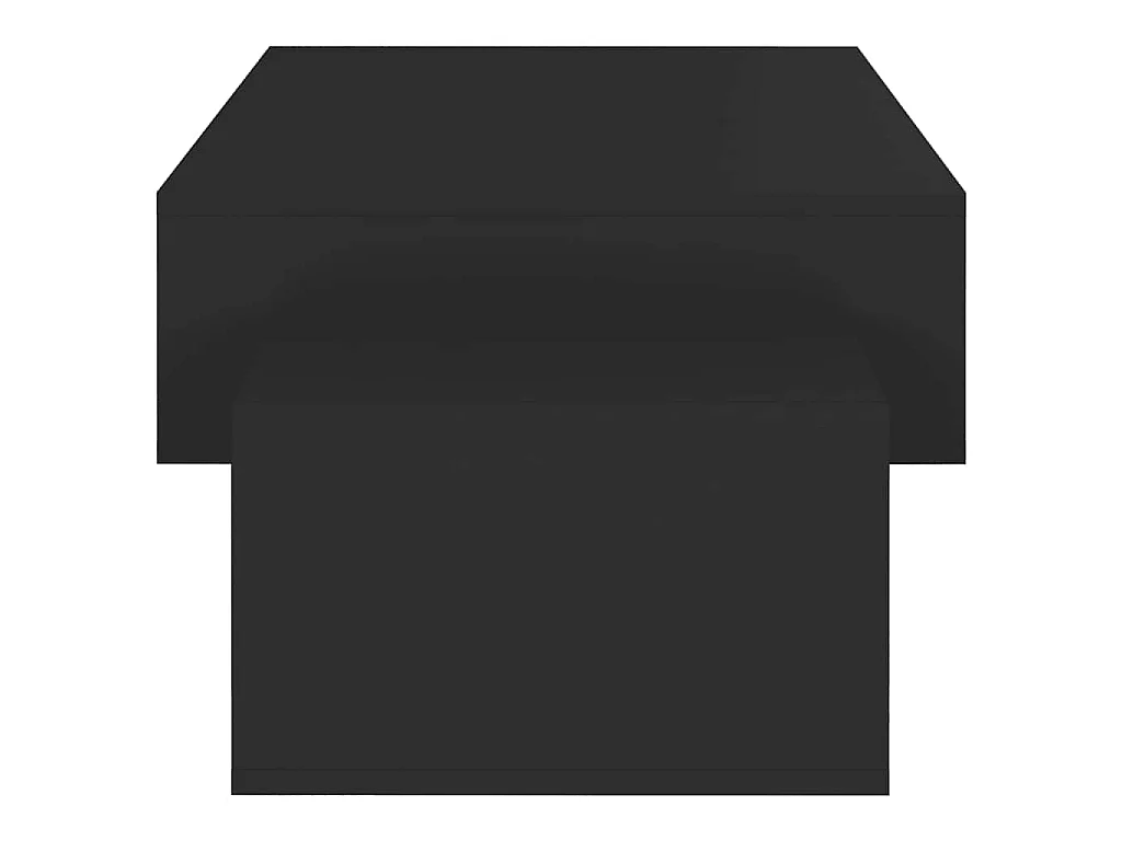 Mesa de centro 105x55x32 cm derivados de madeira preto