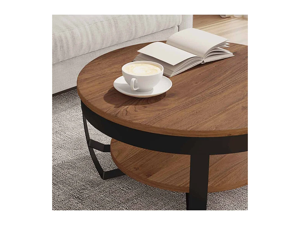 Table basse 65x65x32 cm Bois d'acacia solide