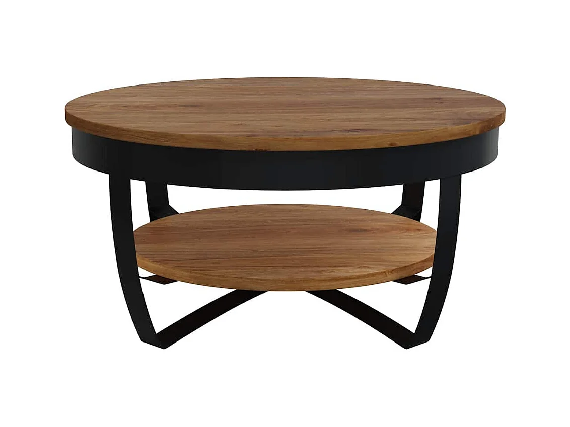 Table basse 65x65x32 cm Bois d'acacia solide