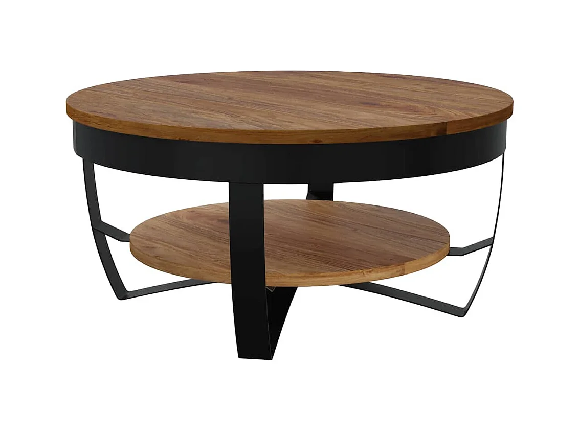 Table basse 65x65x32 cm Bois d'acacia solide