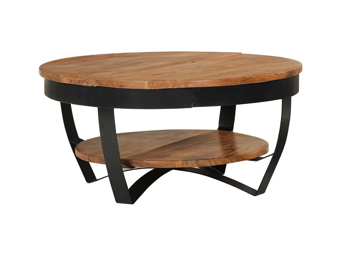 Table basse 65x65x32 cm Bois d'acacia solide