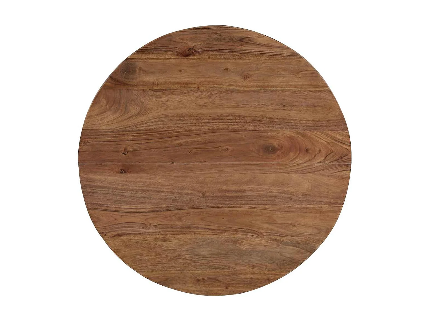 Tavolino da Salotto 65x65x32 cm in Legno Massello d'Acacia