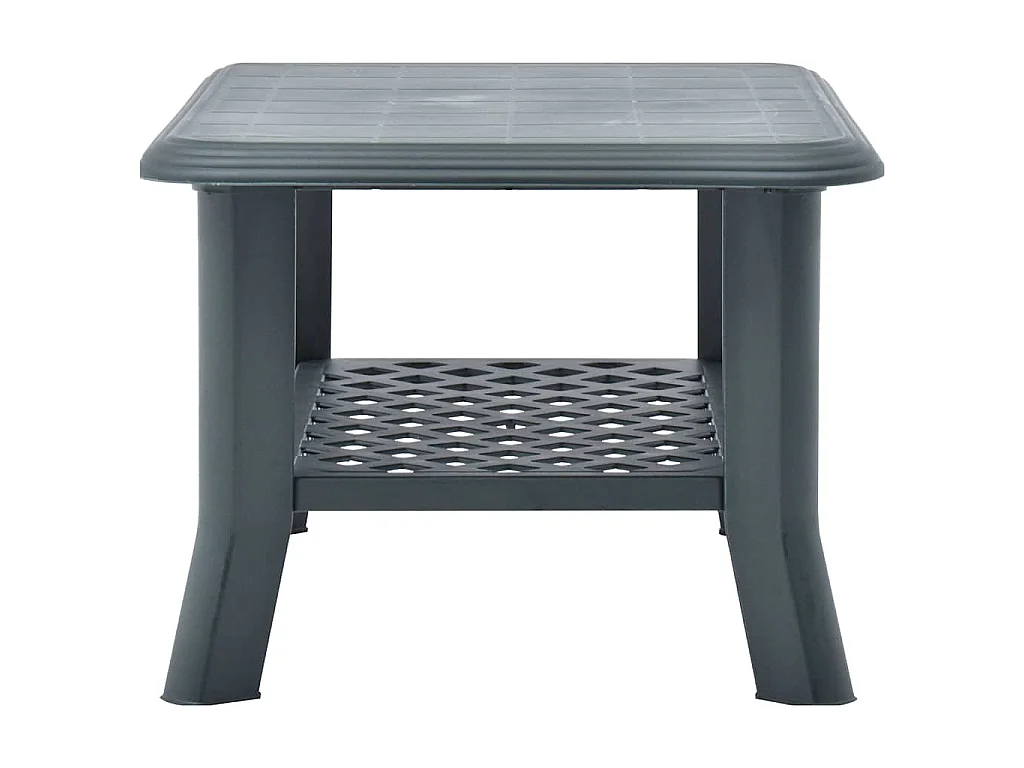 Salontafel 90x60x46 cm kunststof groen
