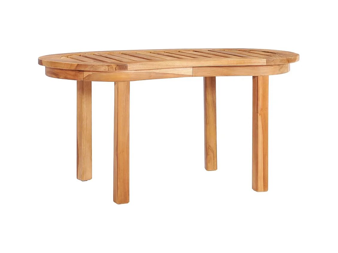 Table basse 90x50x45 cm Bois de teck solide