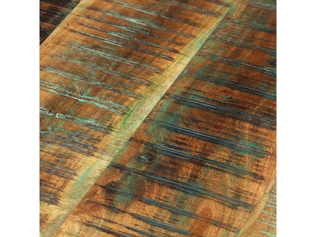 Tavolini Impilabili 2 pz in Legno Massello di Recupero