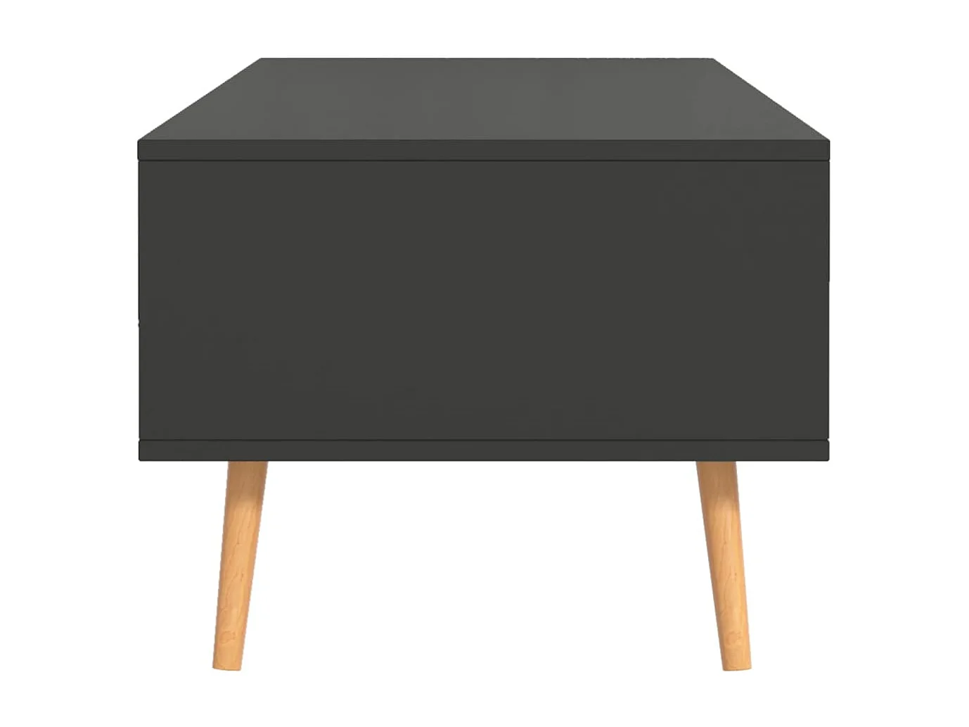 Salontafel 100x49,5x43 cm bewerkt hout grijs