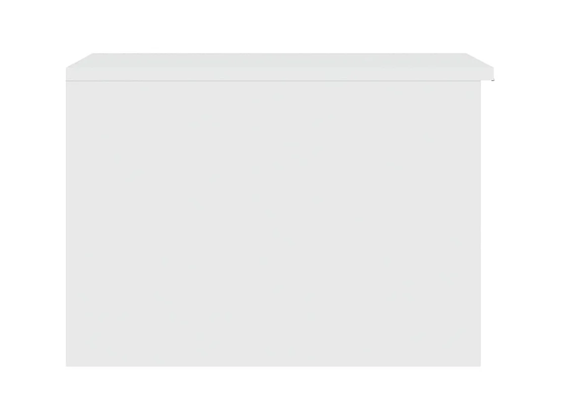 Table basse Blanc 50x50x36 cm Bois d'ingénierie