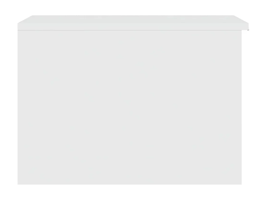 Tavolino da Salotto Bianco 50x50x36 cm in Legno Multistrato