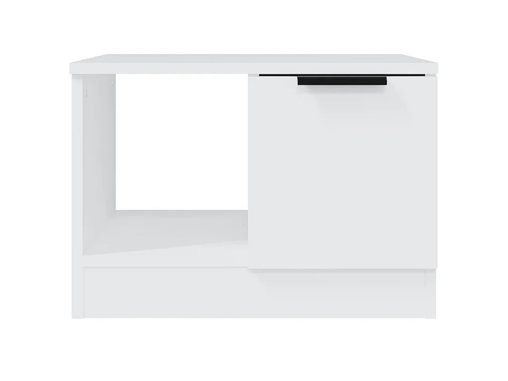 Salontafel 50x50x36 cm bewerkt hout wit