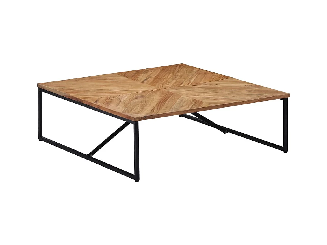 Table basse 110x110x36 cm Bois d'acacia solide