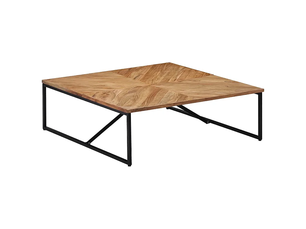 Table basse 110x110x36 cm Bois d'acacia solide