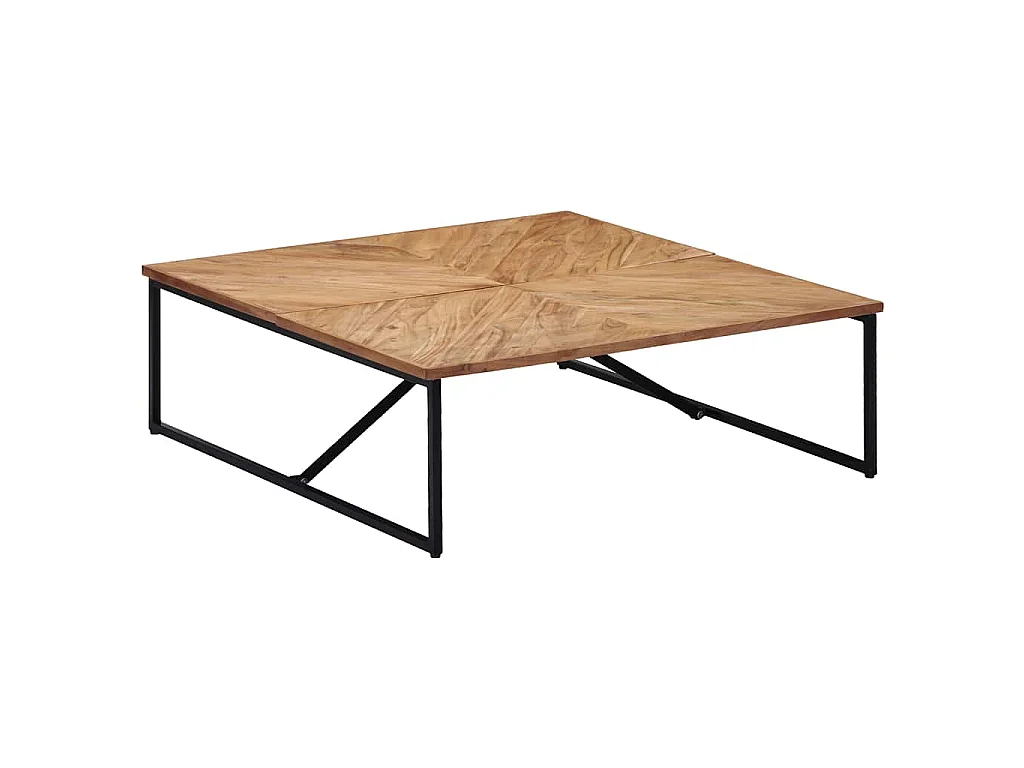 Table basse 110x110x36 cm Bois d'acacia solide