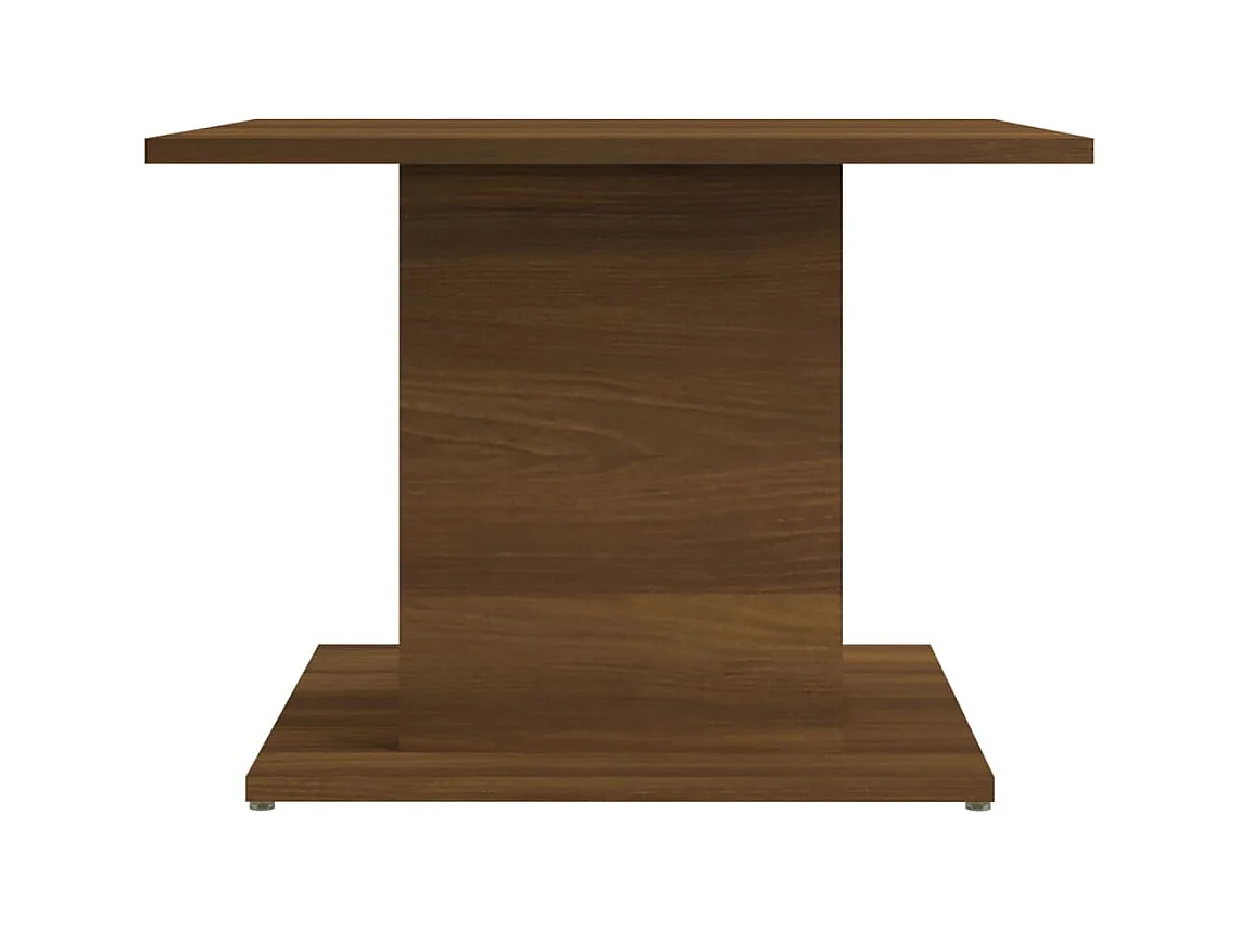 Couchtisch Braun Eichen-Optik 55,5x55,5x40 cm Holzwerkstoff