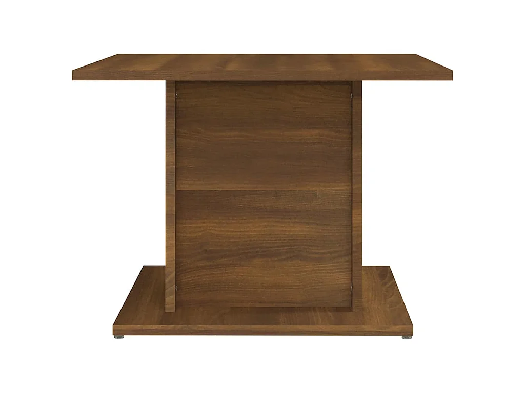Mesa de centro derivados de madeira carvalho castanho