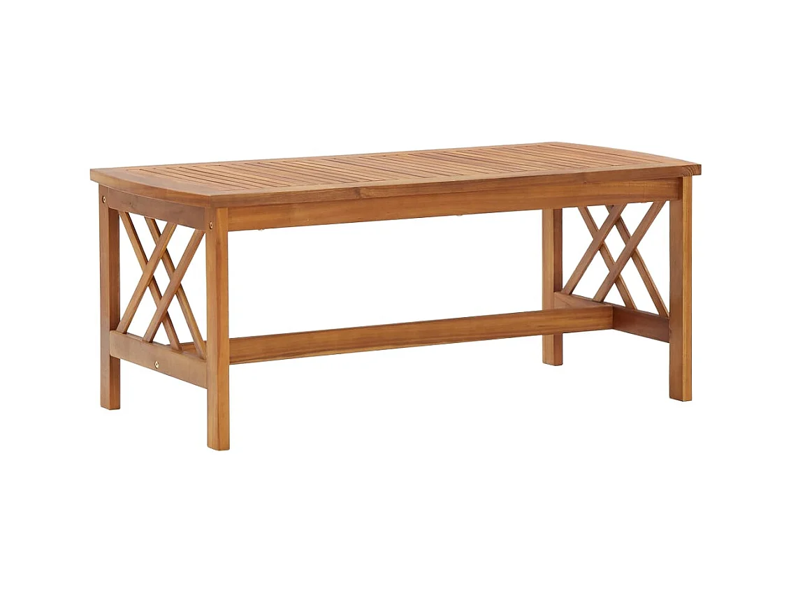 Table basse 102x50x43 cm Bois d'acacia solide