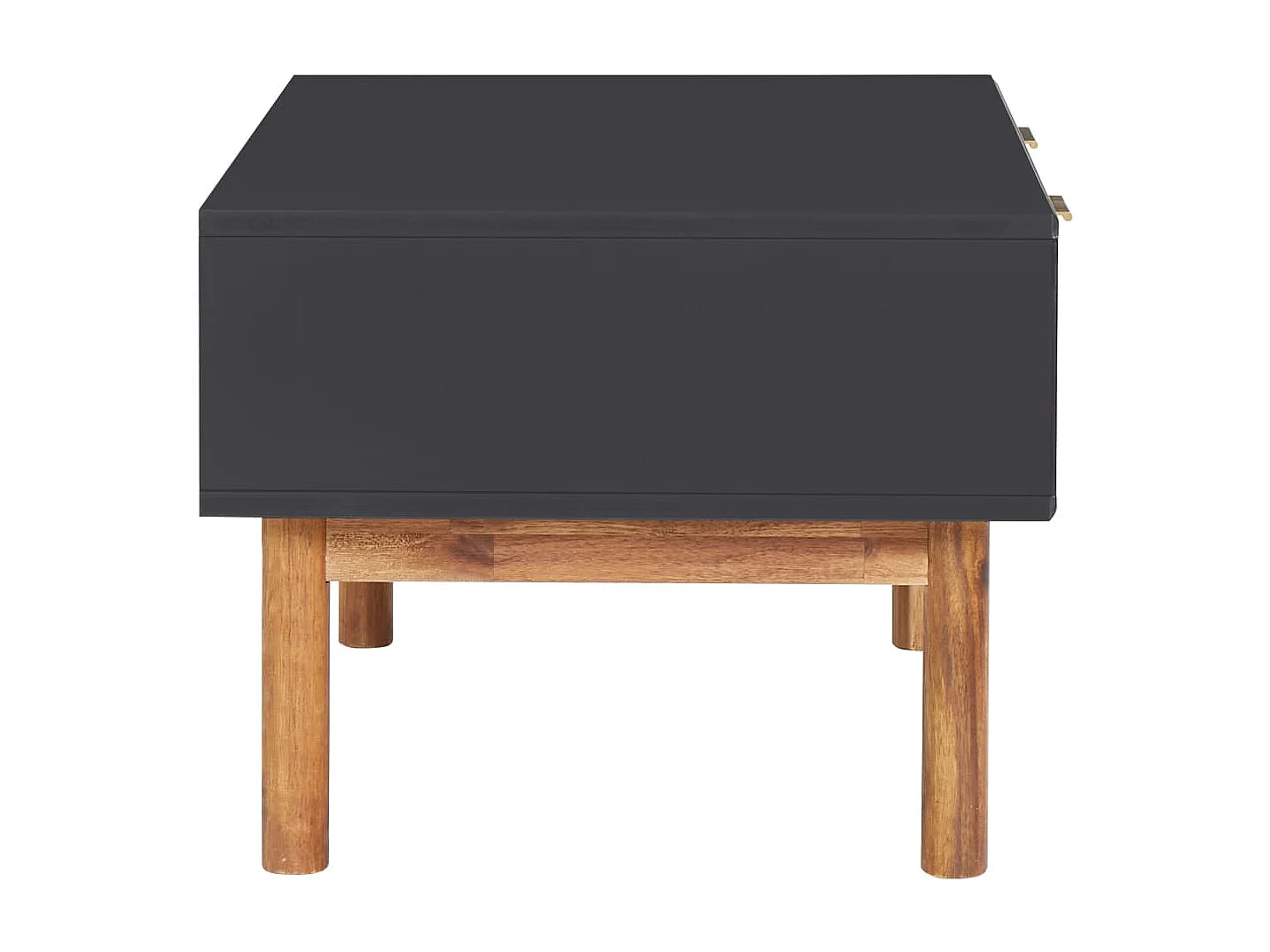 Table basse 90x50x40 cm Bois d'acacia massif et MDF