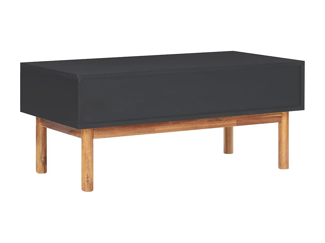 Salontafel 90x50x40 cm massief acaciahout en MDF